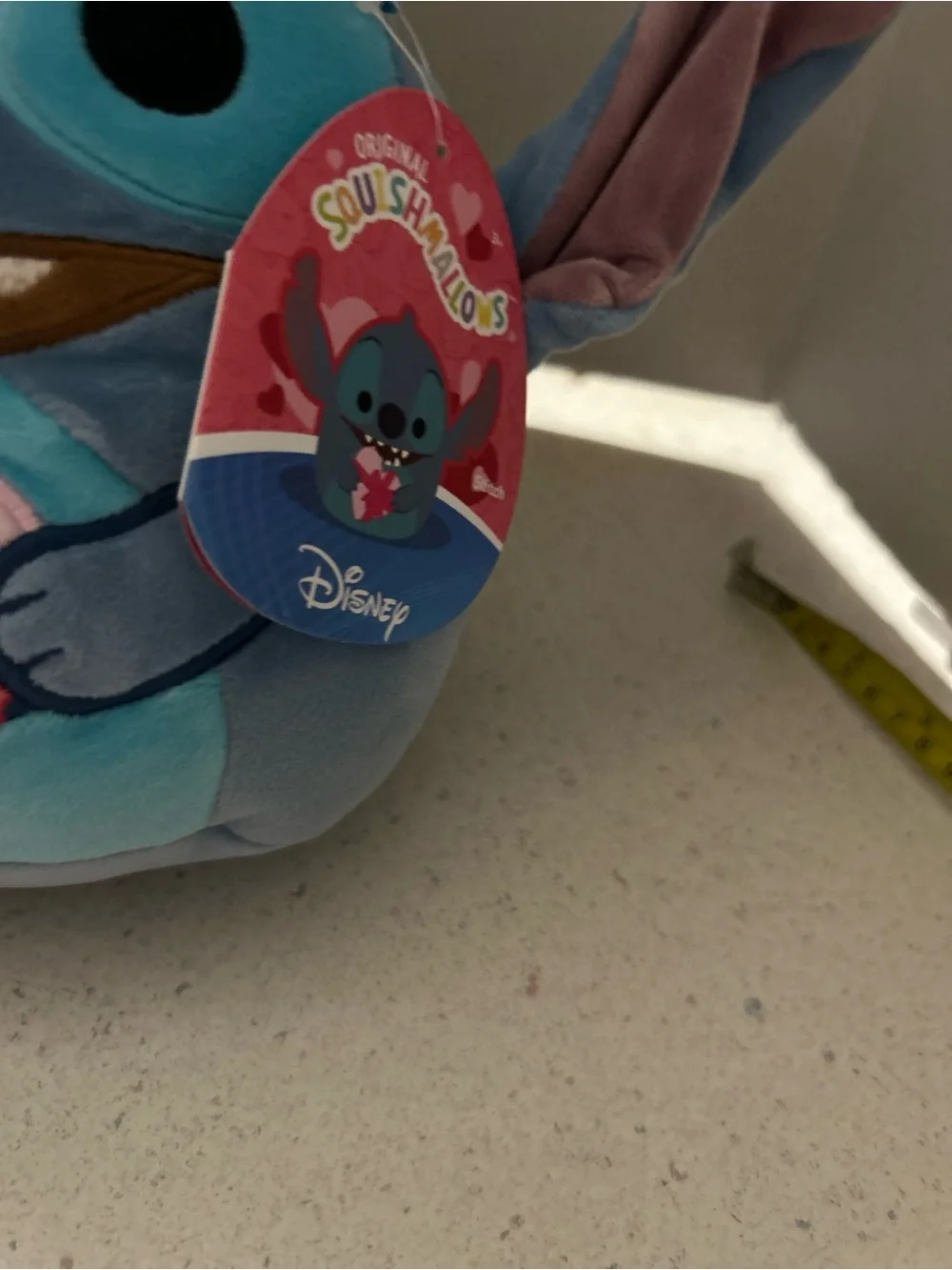 Kids Blue Stitch Mini Backpack with Disney Squishes